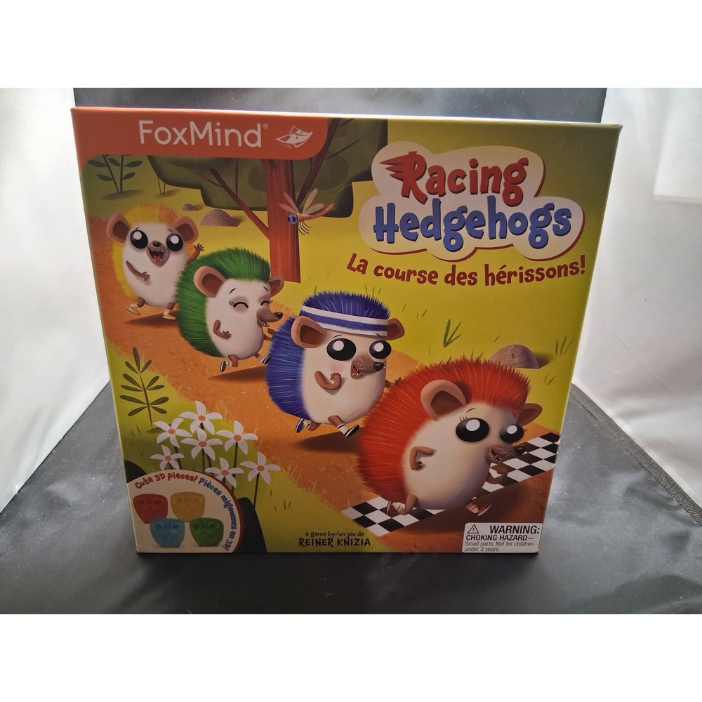 FoxMind Racing Hedgehogs Board Game Reiner KniziaStrategy Family Game 3-5 Player